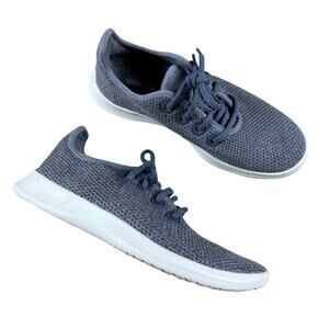 ALLBIRDS Mist Gray Lace Up Tree Runners Women's Size 8 Running Shoes Purple Gray